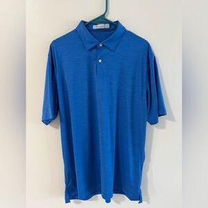 Peter Millar Blue Polo Shirt with Classic Fit